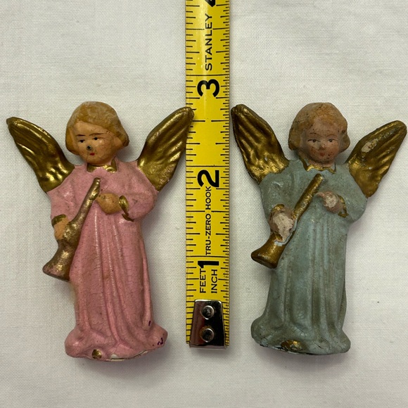 Vintage Nativity Made In Germany Some Figures in Italy, some unmarked 18 pieces - Picture 13 of 14